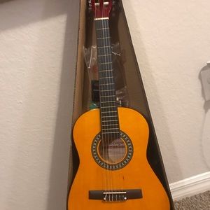 30 Inch Classical Guitar Basswood  Wooden Guitarra For Beginners Home-schooling